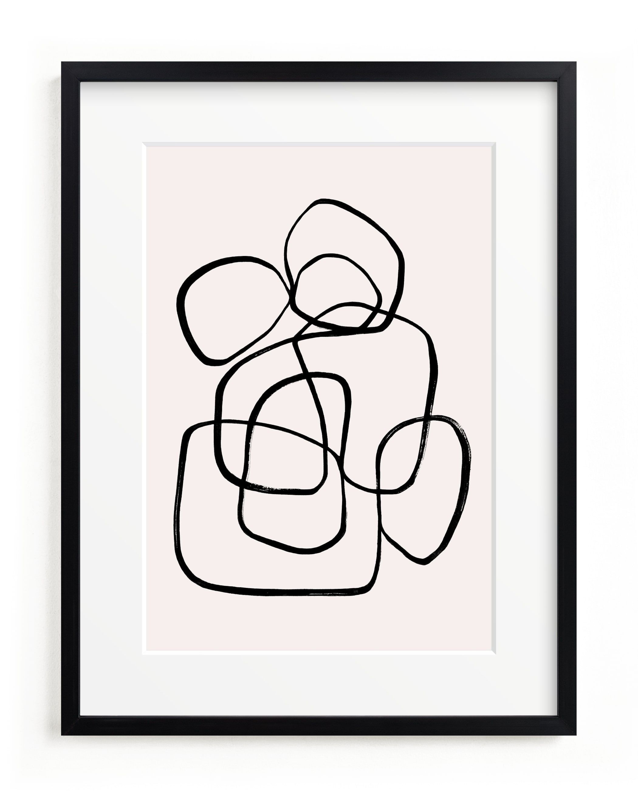 "Abstract line 1" - Drawing Limited Edition Art Print by Cass Loh. | Minted