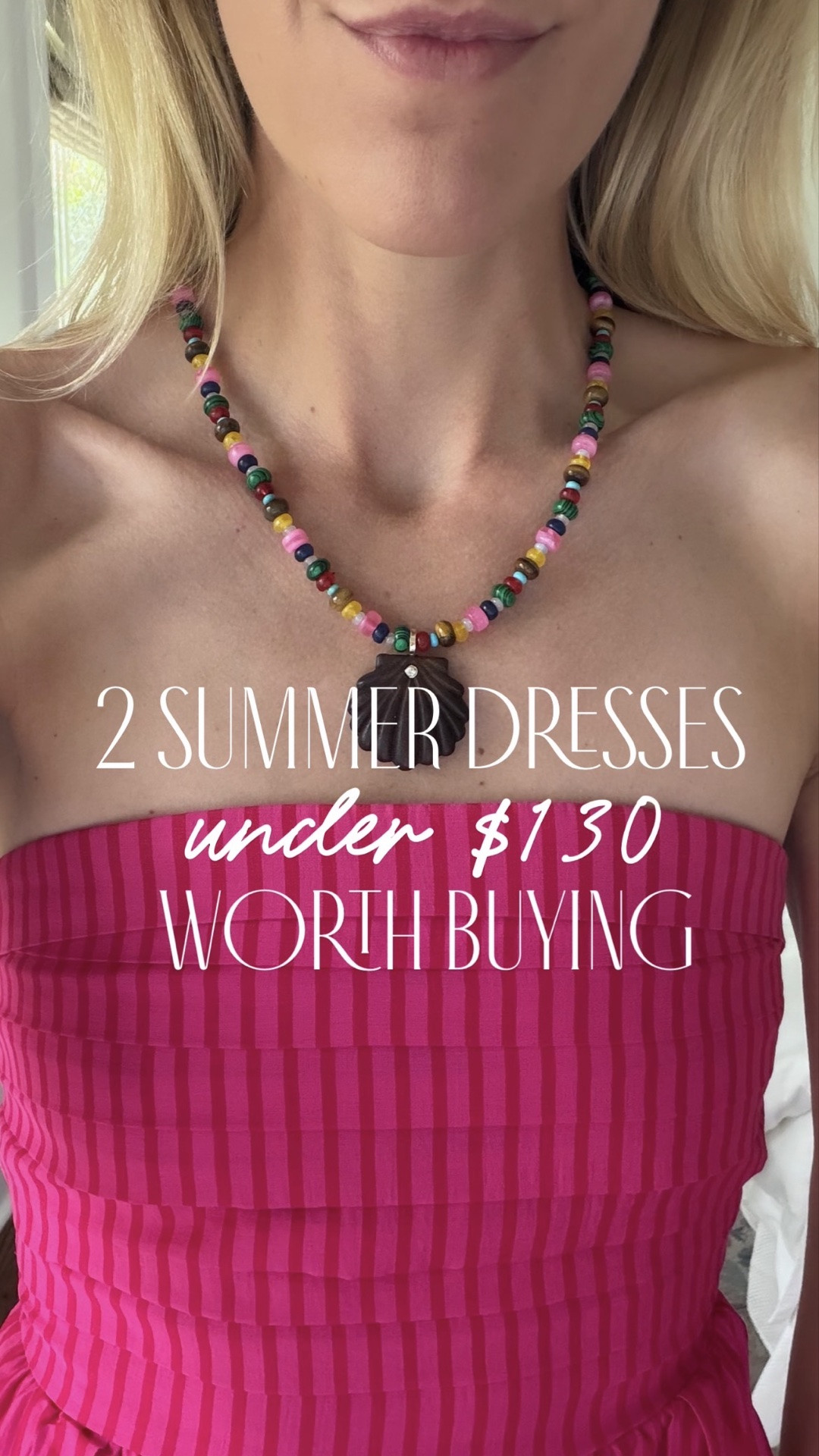 The two under $130 summer dresses I’d recommend! Both are perfect vacation outfits or date night outfits. Wearing small in pink and xs in black (but could have also worn a small!)
Shoes are TTS

#LTKTall #LTKSeasonal