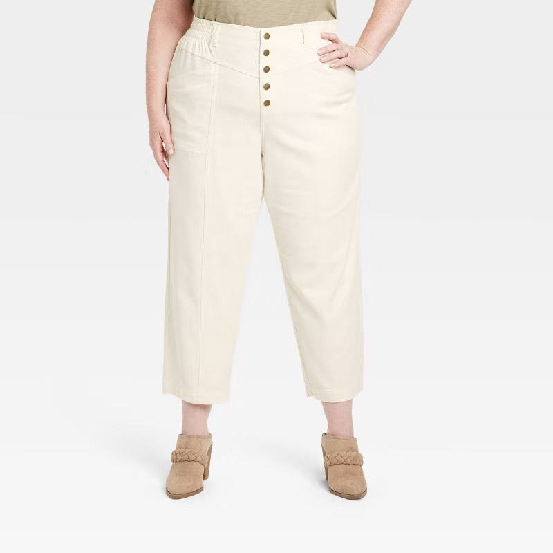 Women's Mid-Rise Tapered Fit Pants - Knox Rose™ | Target