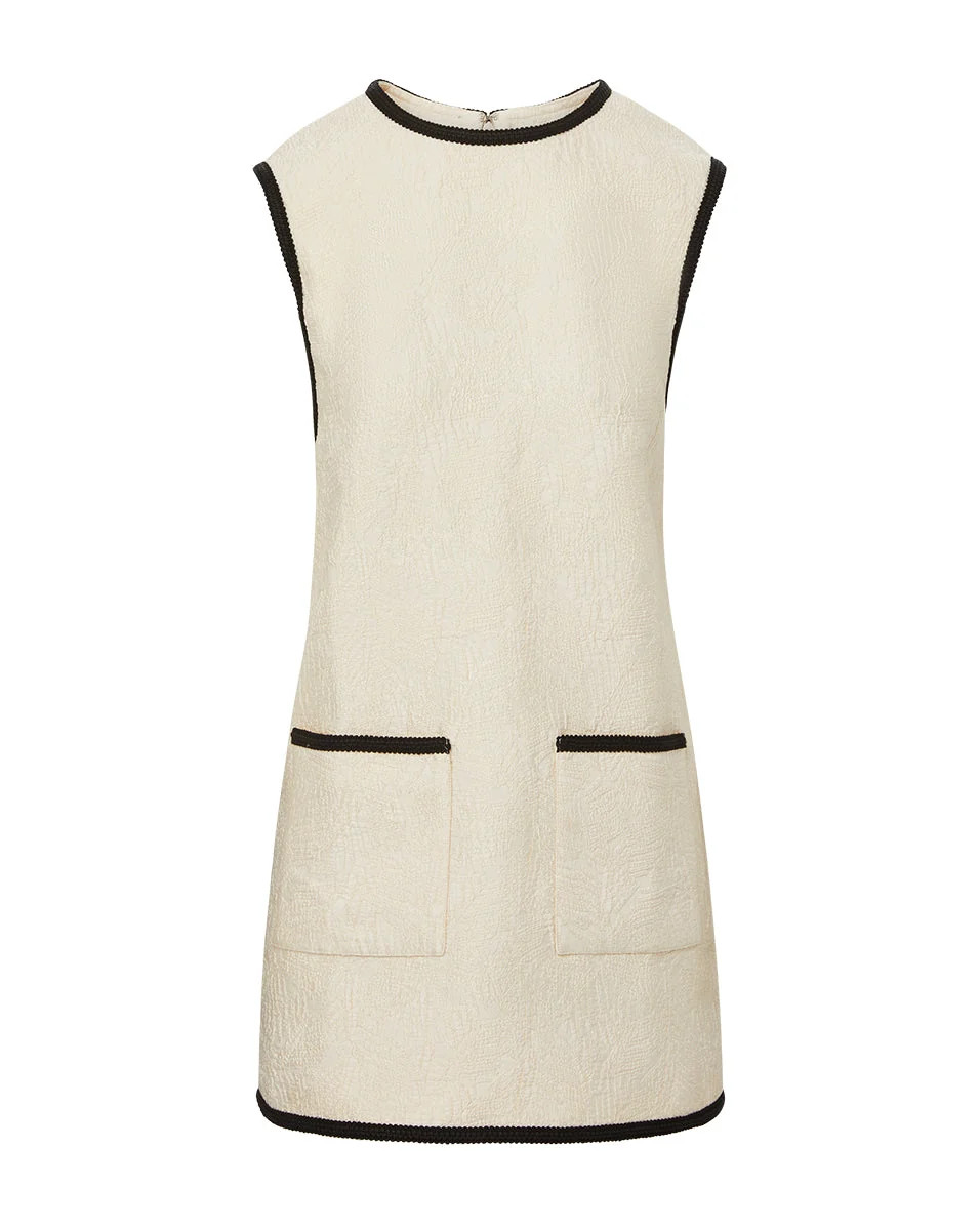 Ravena Jacquard Dress | Veronica Beard