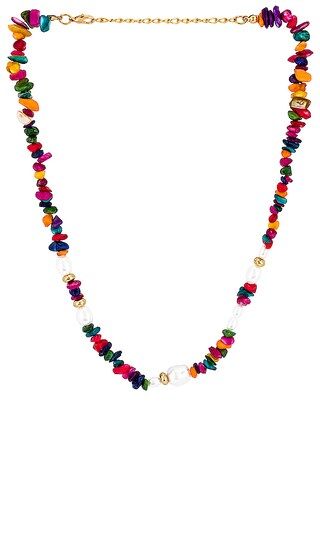 Byron Necklace in Multi | Revolve Clothing (Global)