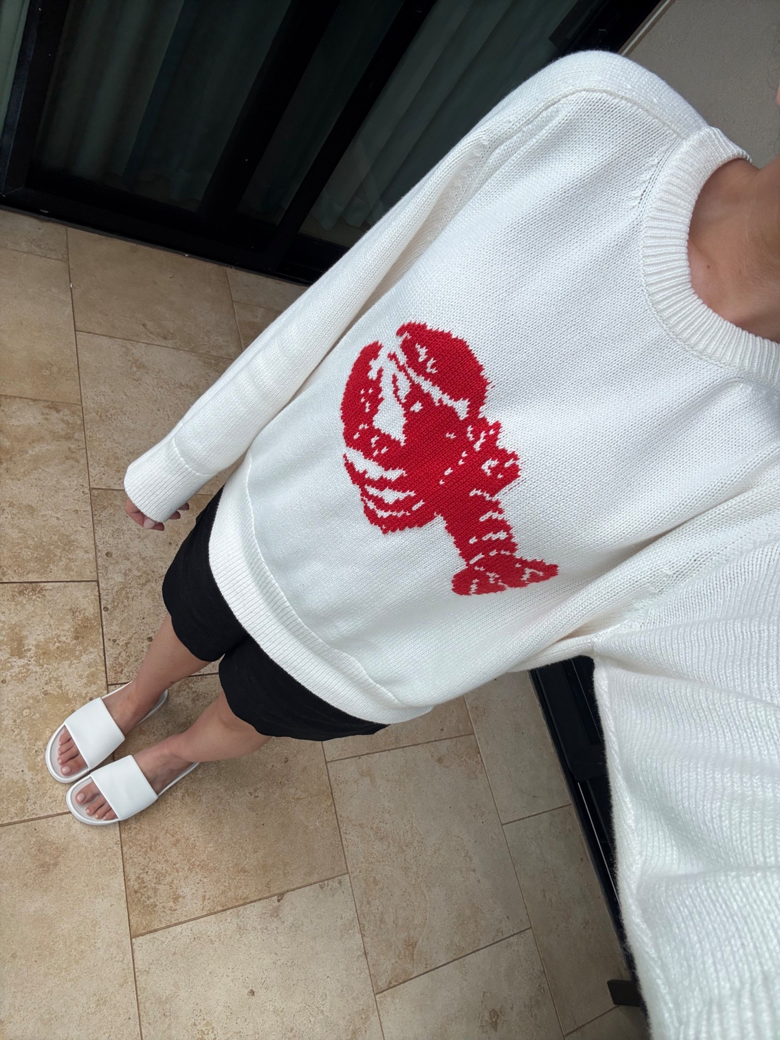 Medium sweater
XS shorts
Sandals tts 

Abercrombie. Target. Honeymoon. Hawai’i  

#LTKTravel #LTKSaleAlert #LTKFindsUnder100