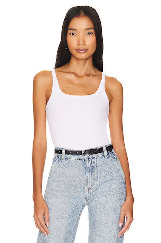 LNA Timeless Ribbed Tank in White from Revolve.com | Revolve Clothing (Global)