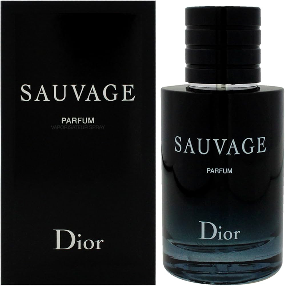 Dior Sauvage Parfum Spray for Men 2.0 Ounces, clear | Amazon (US)