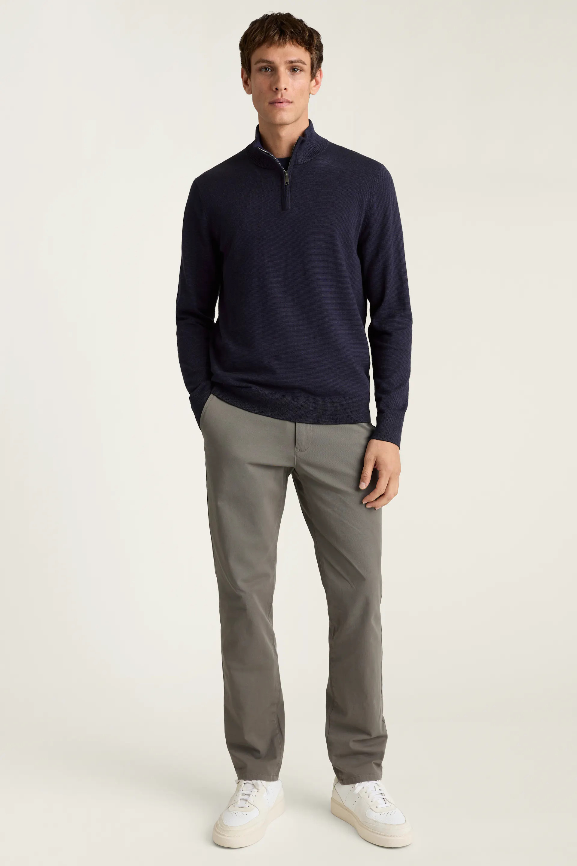 Washable Cotton Cashmere Half-Zip | Bonobos (US)
