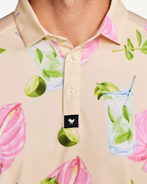 Bad Birdie Men's Mojito Golf Polo | Dick's Sporting Goods | Dick's Sporting Goods
