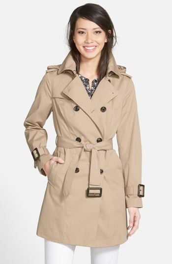 Women's London Fog Heritage Trench Coat With Detachable Liner, Size Medium - Beige | Nordstrom