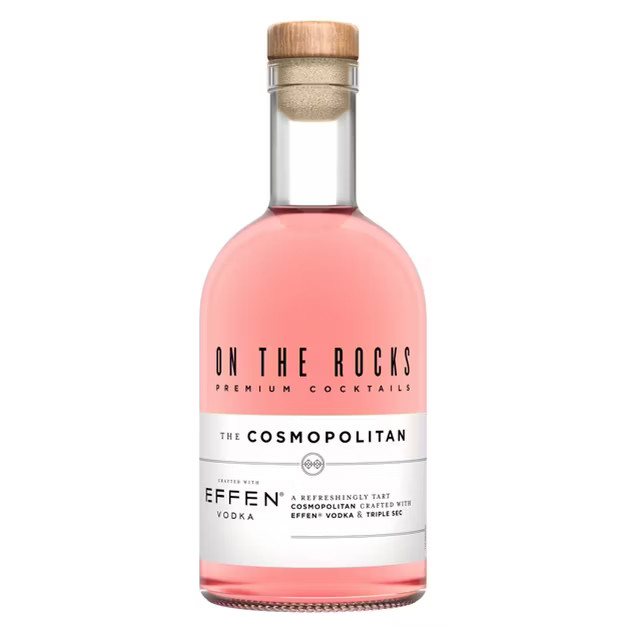 On The Rocks The Cosmopolitan Vodka Cocktail - 375ml Bottle | Target