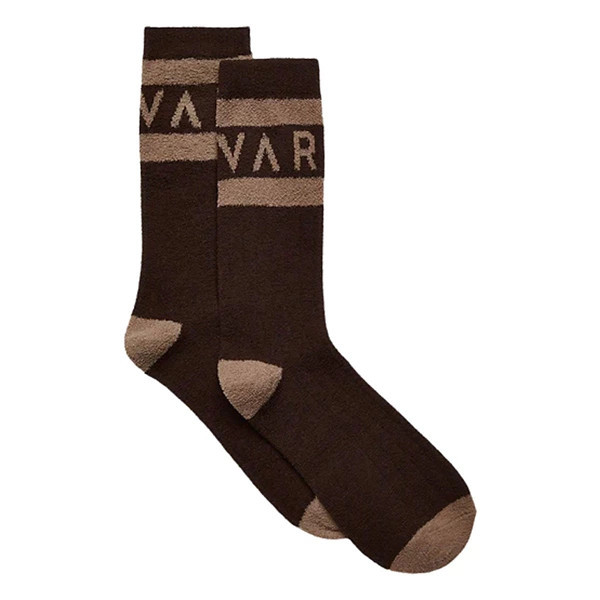 Women's Varley Spence Crew Socks One Size Coffee Bean/Golden Bronze Singles | Scheels