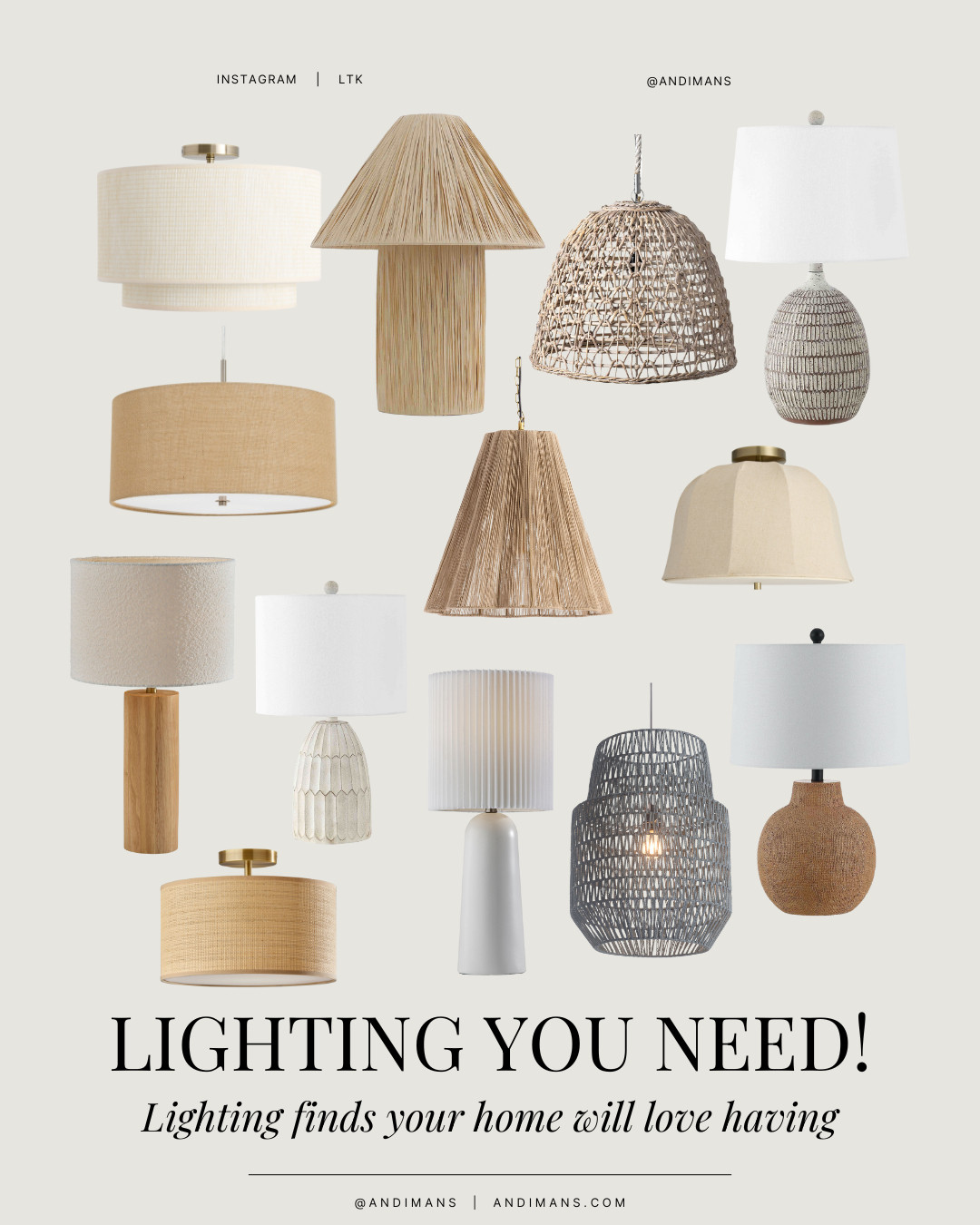 These are those easy lighting pieces that instantly warm up a room without doing too much. Soft neutrals, natural textures, and that cozy, organic feel that makes your home feel calm and pulled together. Modern organic home vibes for sure!! 

 #LTKOver40 #LTKHome #LTKSaleAlert