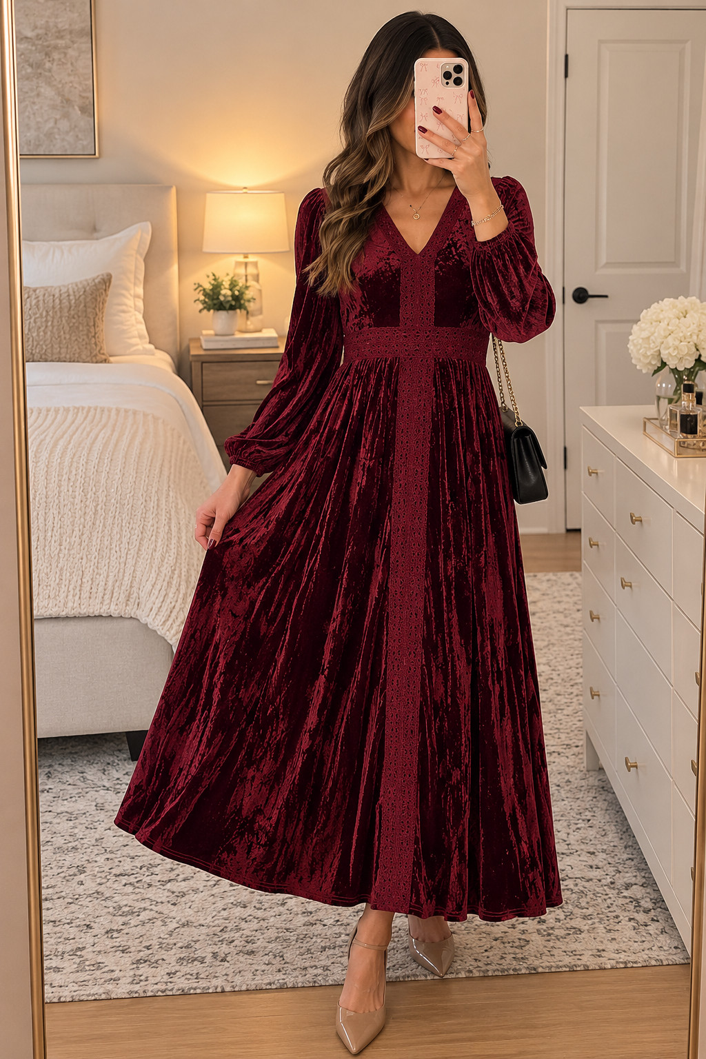 Found the prettiest Amazon holiday dresses, and I'm seriously obsessed! From rich red velvet dresses to dreamy emerald green floral maxis and classy burgundy midi dresses, these are perfect for dressing up without going overboard. Whether you're hosting Christmas dinner, heading to a holiday party, or planning a cozy festive date night, these dresses are SO pretty! 🥂✨
#AmazonDresses #HolidayDressFinds #ChristmasPartyDress #ChristmasDinnerOutfit #RedHolidayDress #GreenHolidayDress #BurgundyDress #VelvetDress #HolidayOutfitInspo #AffordableHolidayFashion #AmazonChristmasOutfits #LTKStyle 

 #LTKSeasonal #LTKSaleAlert #LTKWedding