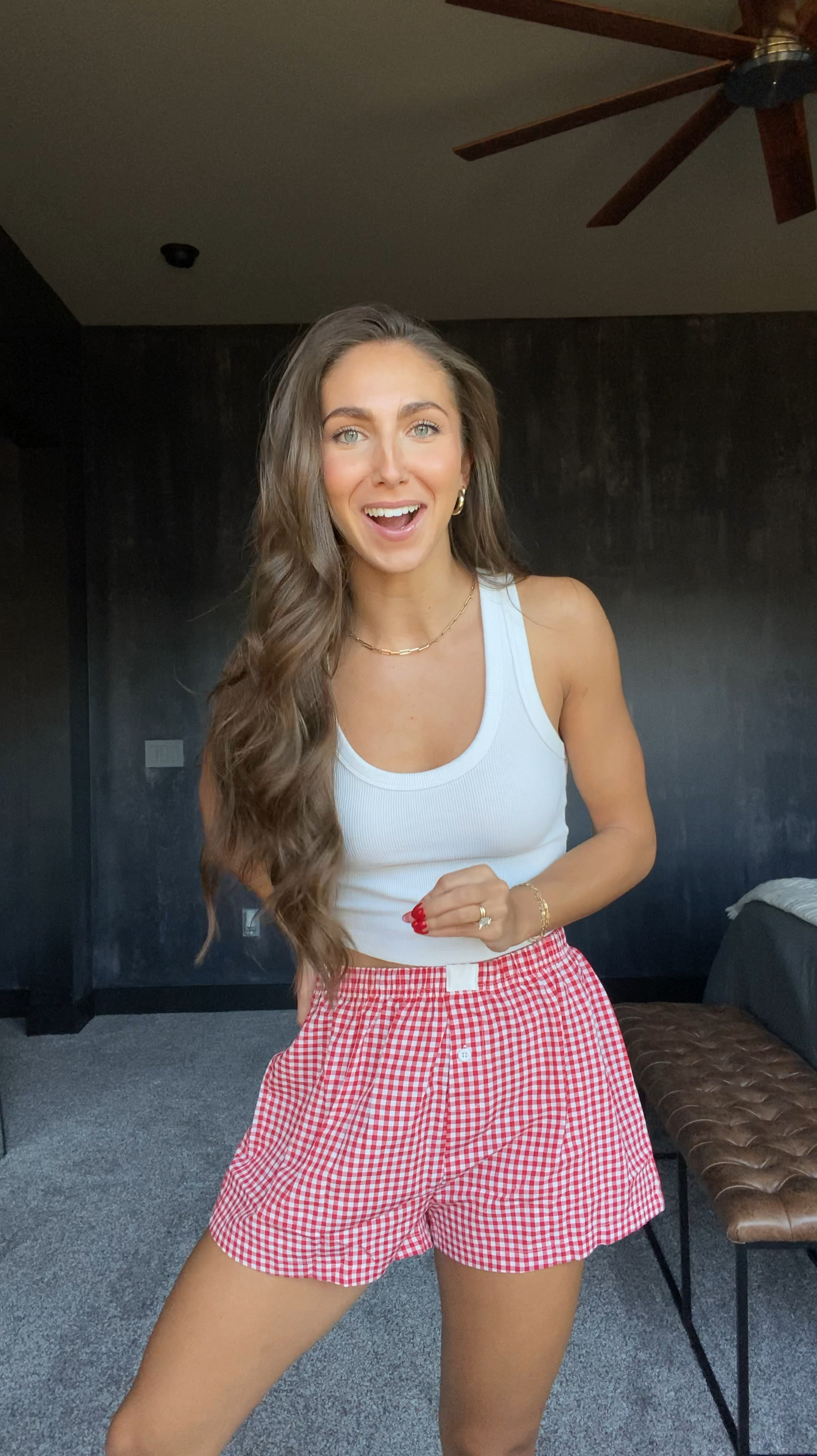These boxer shorts are everything for summer❤️I would recommend sizing up so that they are a little oversized!

#LTKVideo #LTKStyleTip #LTKSeasonal