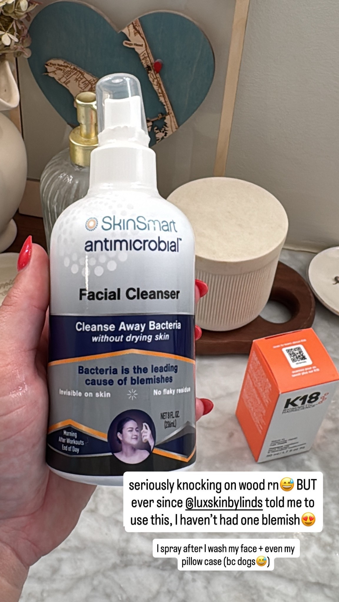 cleansing spray!!!

#LTKBeauty #LTKselfcare #LTKgrwm