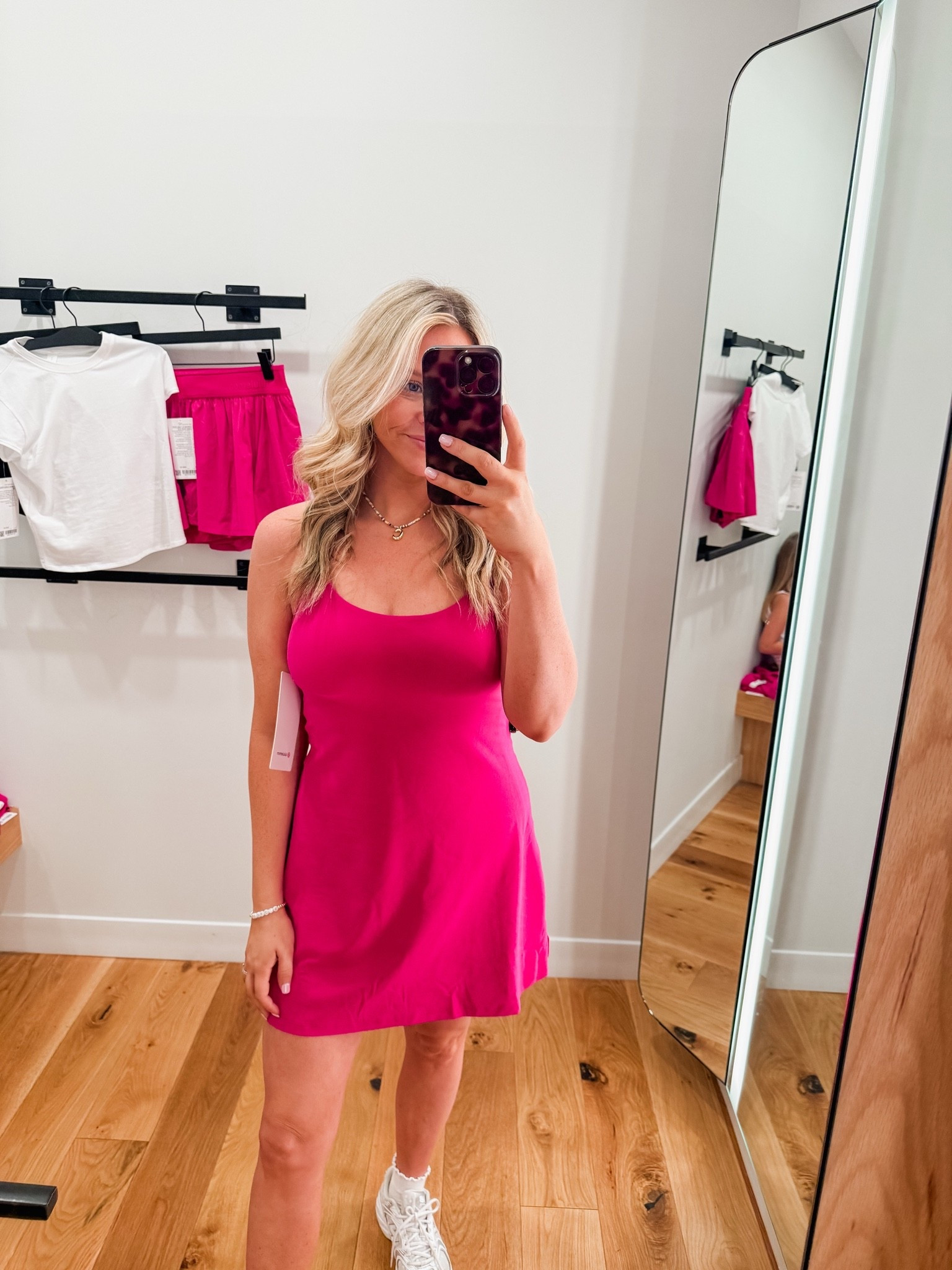 This dress! The fit, length, and COLOR 🩷 wearing a size M

#LTKootd #LTKActive
