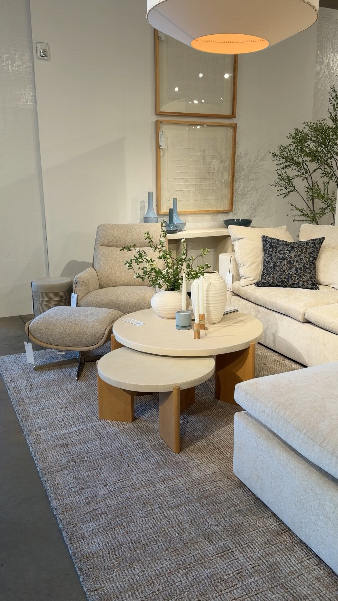 Spring living room reset! 🤍🌿 The Harmony  Sectional is one of those sofas you instantly sink into — deep, plush, and made for lounging. 😍 It gives this space that relaxed, open feel while still looking tailored and contemporary.  I love how the bright neutrals paired with subtle blue accents from West Elm keep everything feeling fresh and airy for the season. 💙 Comfortable, chic, and completely inviting. Linked the full setup to shop! 💫 #WestElm #LivingRoomInspo #Sectional

#LTKSaleAlert #LTKSpringSale #LTKHome