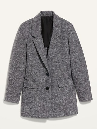 Soft-Brushed Oversized Blazer for Women | Old Navy (US)