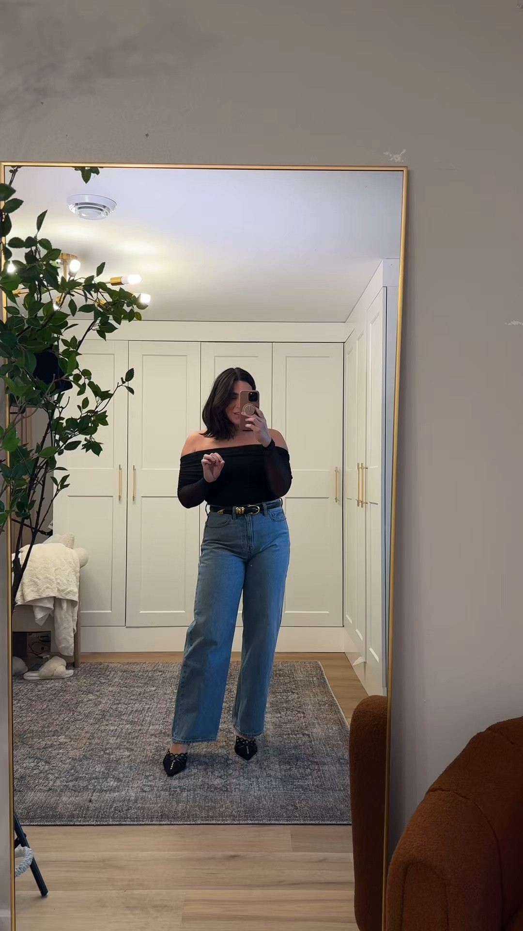 Code DENIMAF! I wear a size 30R, top size L. 

#LTKWatchNow #LTKMidsize #LTKSaleAlert