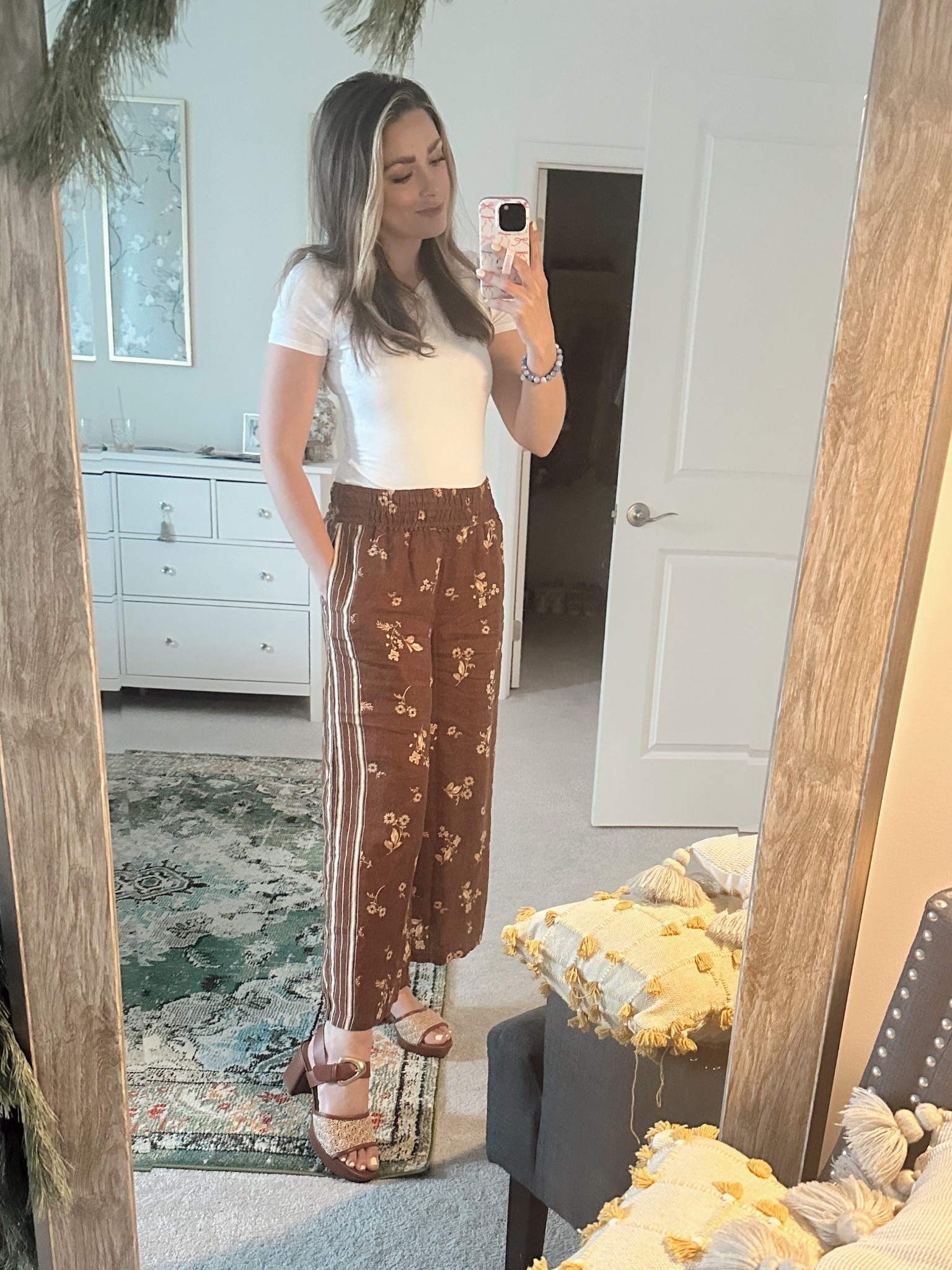 A comfy casual Sunday look. 

#anthro #floralprint #summerstyle #mocha 

#LTKFestival