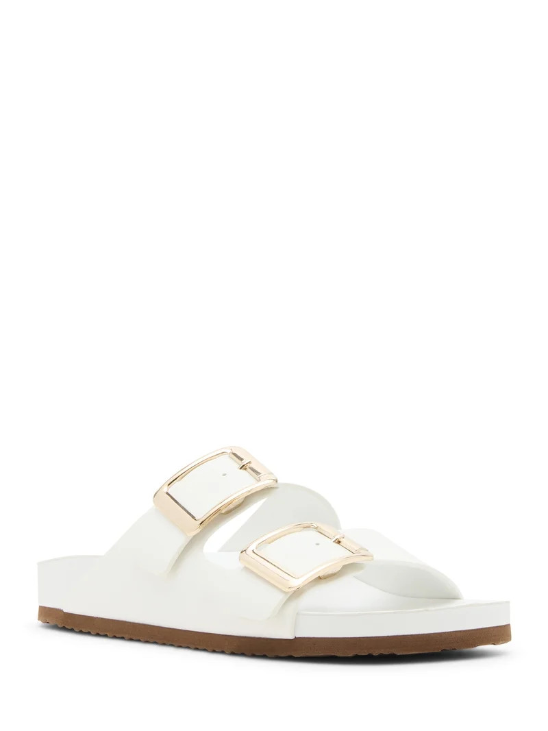 Madden Girl Women's Bodiee Two Strap Footbed Sandals | Walmart (US)