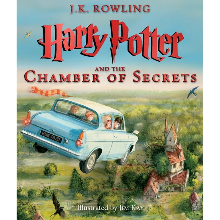Harry Potter: Harry Potter and the Chamber of Secrets: The Illustrated Edition (Illustrated) : Vo... | Walmart (US)