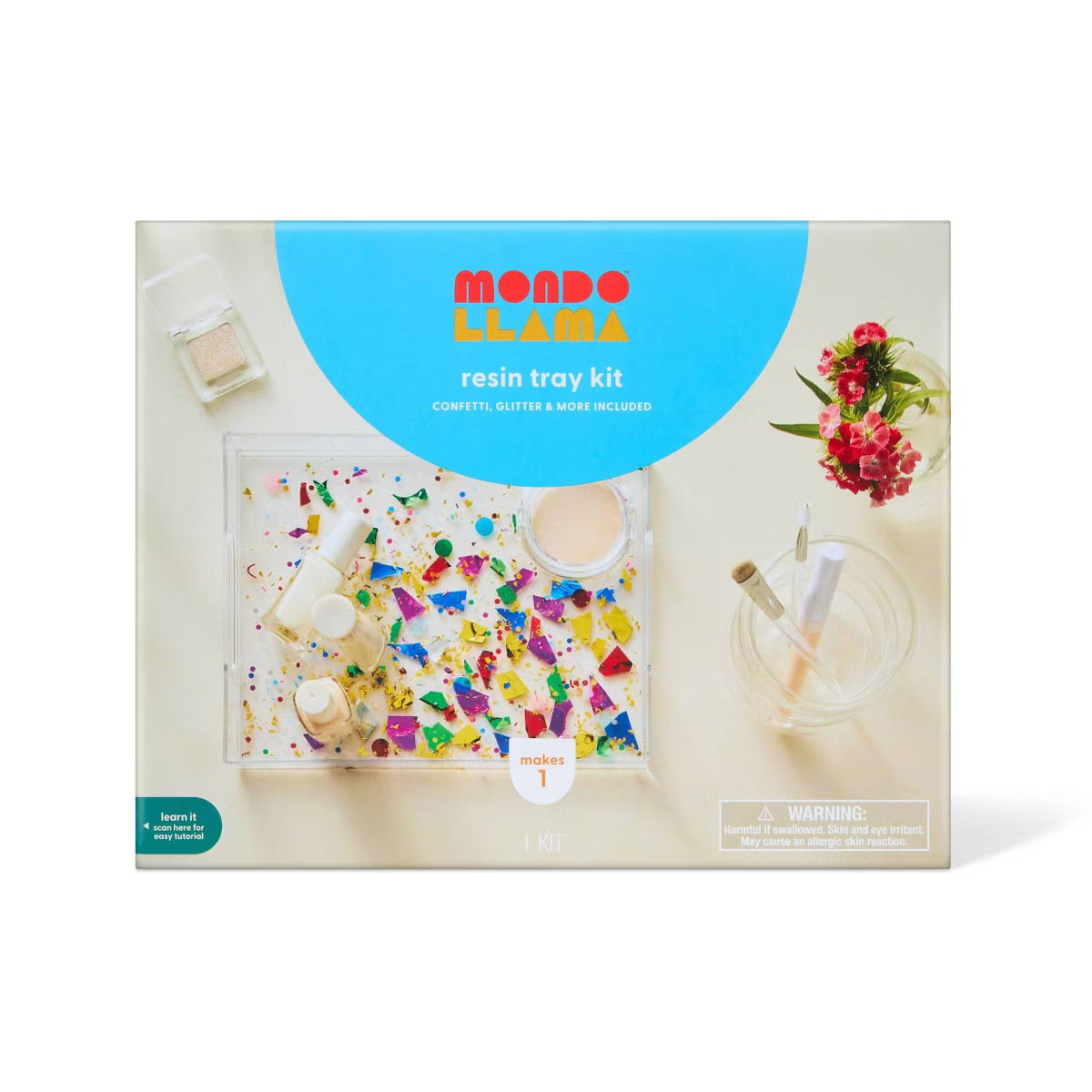 Summer Craft Confetti Resin Tray Kit - Mondo Llama™ | Target