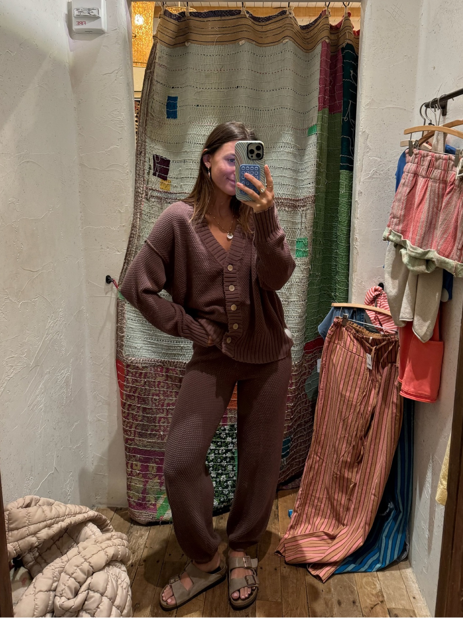 free people try-on haul!! i will always fall for a good matching set and this one was so cute and cozy🤎

spring outfit, lounge wear, lounge set, sweater

#LTKtravel #LTKSeasonal #LTKstyletip