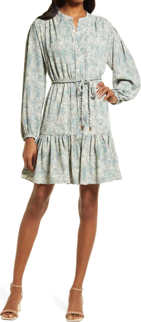 Bishop + Young Cameron Tiered Long Sleeve Dress | Nordstrom | Nordstrom