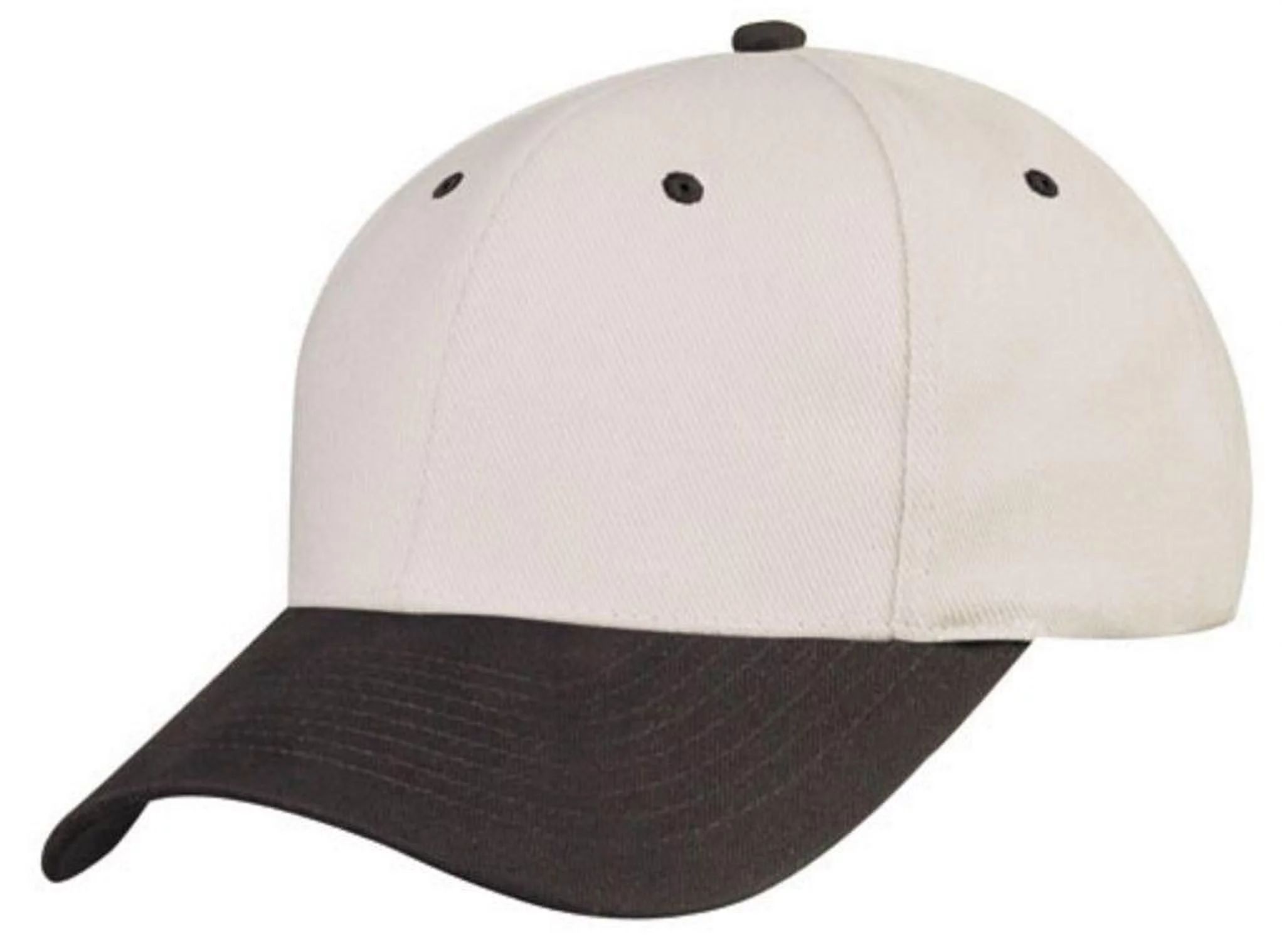 Light Weight Brushed Cotton 6 Panel Low Crown Baseball Polo Caps Hats | Walmart (US)