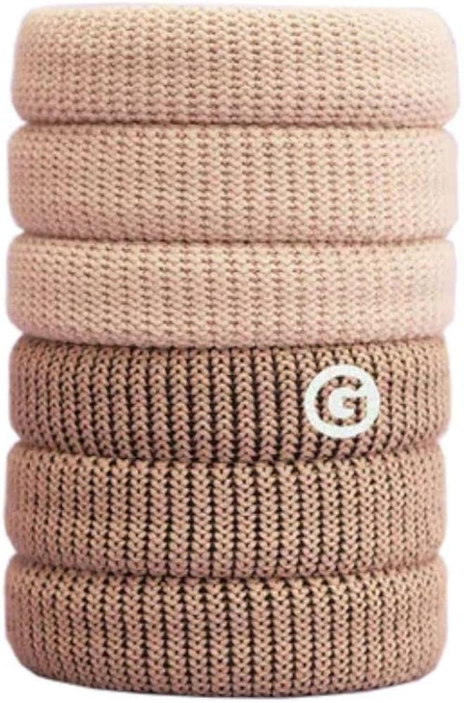 Gimme Beauty - Thick Fit Hair Bands - Blondie - Damage Free Hair Ties - Made with Seamless Microf... | Amazon (US)