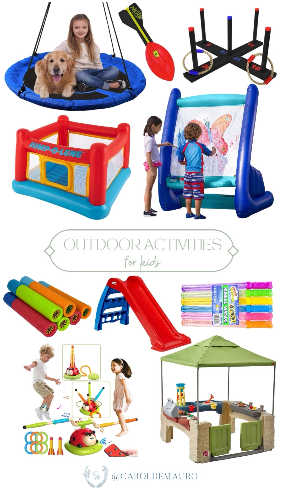 You know the goal—burn off all that energy before bedtime! Grab the ultimate lineup of bubbles, slides, and games to keep them busy while you actually get to sit in your patio chair for five minutes. It’s a win-win for everyone!

amazon finds, outdoor activities, kid toys, backyard games, toddler fun, mom life, summer vibes, outside play

#LTKSeasonal #LTKHome #LTKKids