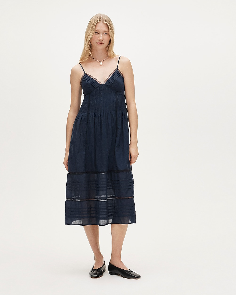 Tall Milano dress in cotton voile | J. Crew US