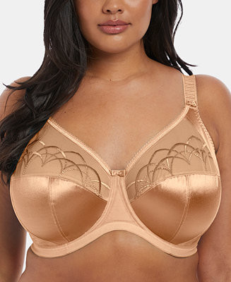 Cate Full Figure Underwire Lace Cup Bra EL4030, Online Only | Macy's