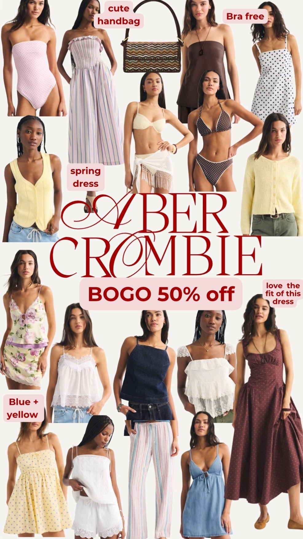 Abercrombie BOGO 50% off

#LTKSeasonal #LTKSaleAlert