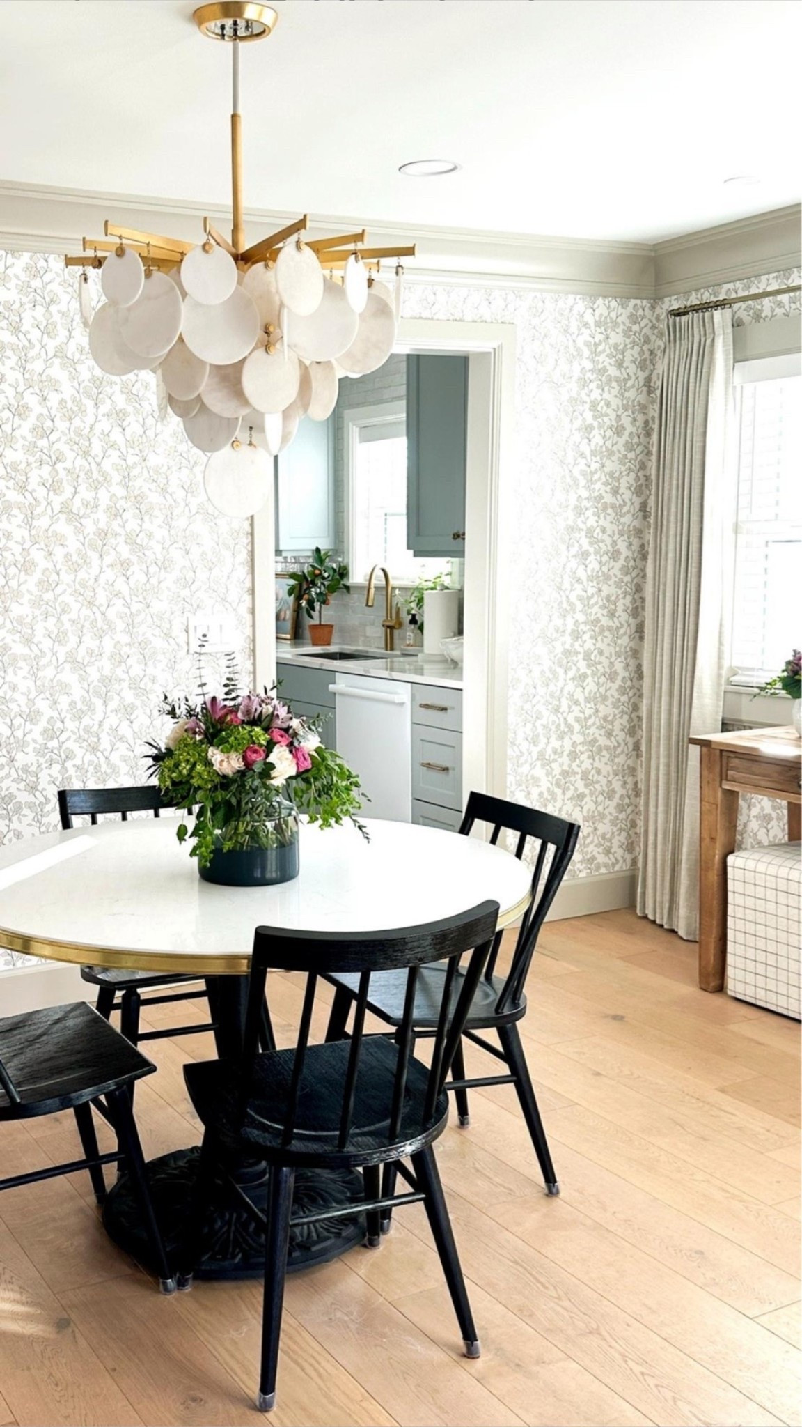 This wallpaper completely transformed the dining room in the Alumni house. 

Wallpaper | sale | home decor | table | chairs | dining room | chandelier 

#LTKHome #LTKSaleAlert #LTKSeasonal

#LTKHome #LTKSaleAlert #LTKSeasonal