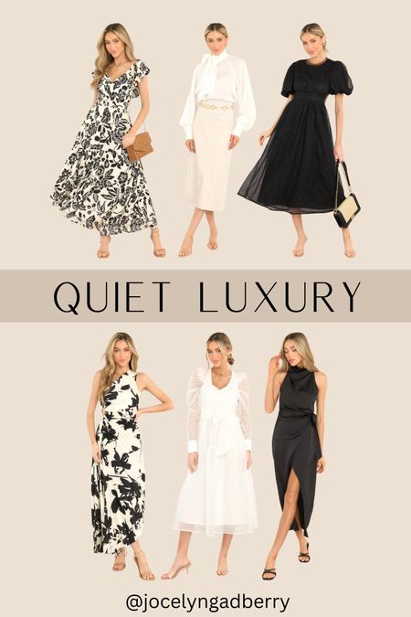 Quiet luxury black and neutrals

#LTKstyletip #LTKwedding #LTKworkwear