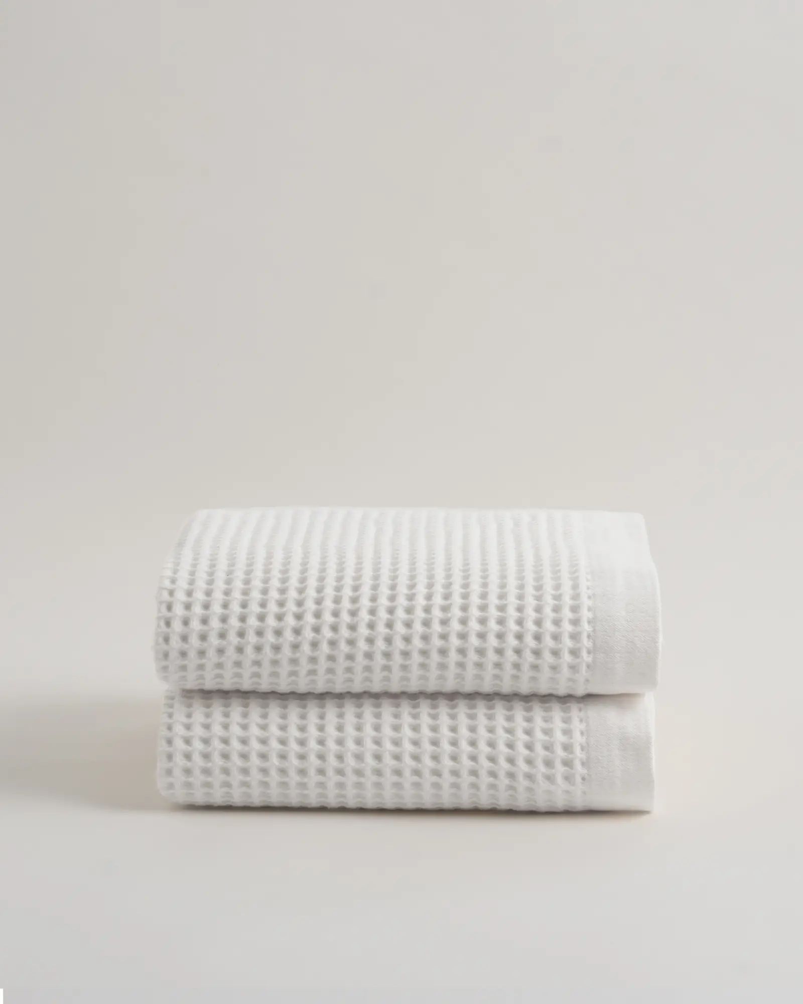 Organic Waffle Bath Towels (Set of 2) | Quince