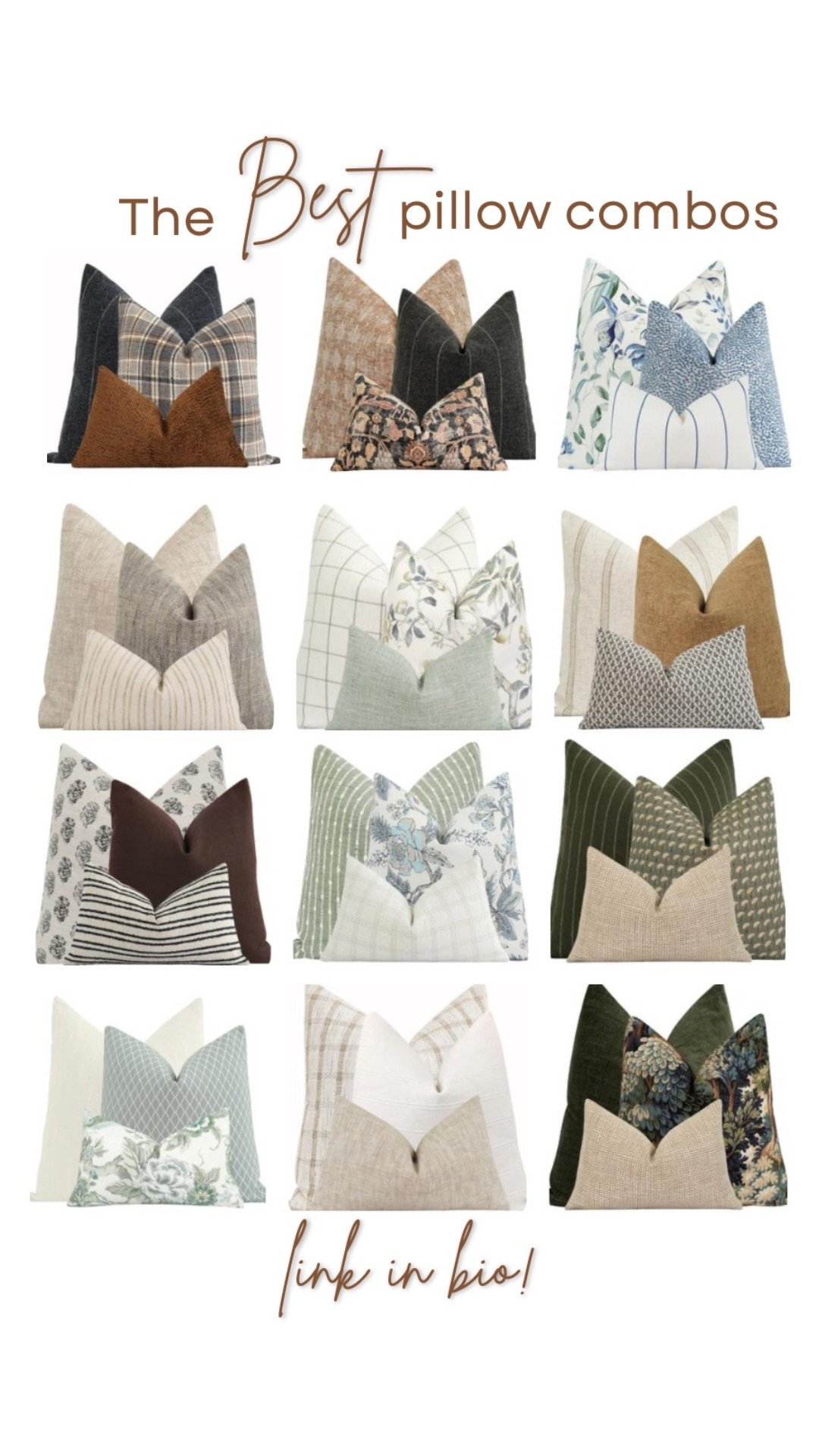 The BEST pillow combos

#LTKHome #LTKFindsUnder50