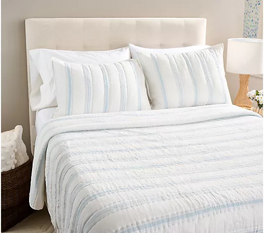 Twin/Twin XL Coverlet and Sham Set by Lauren McBride - QVC.com | QVC