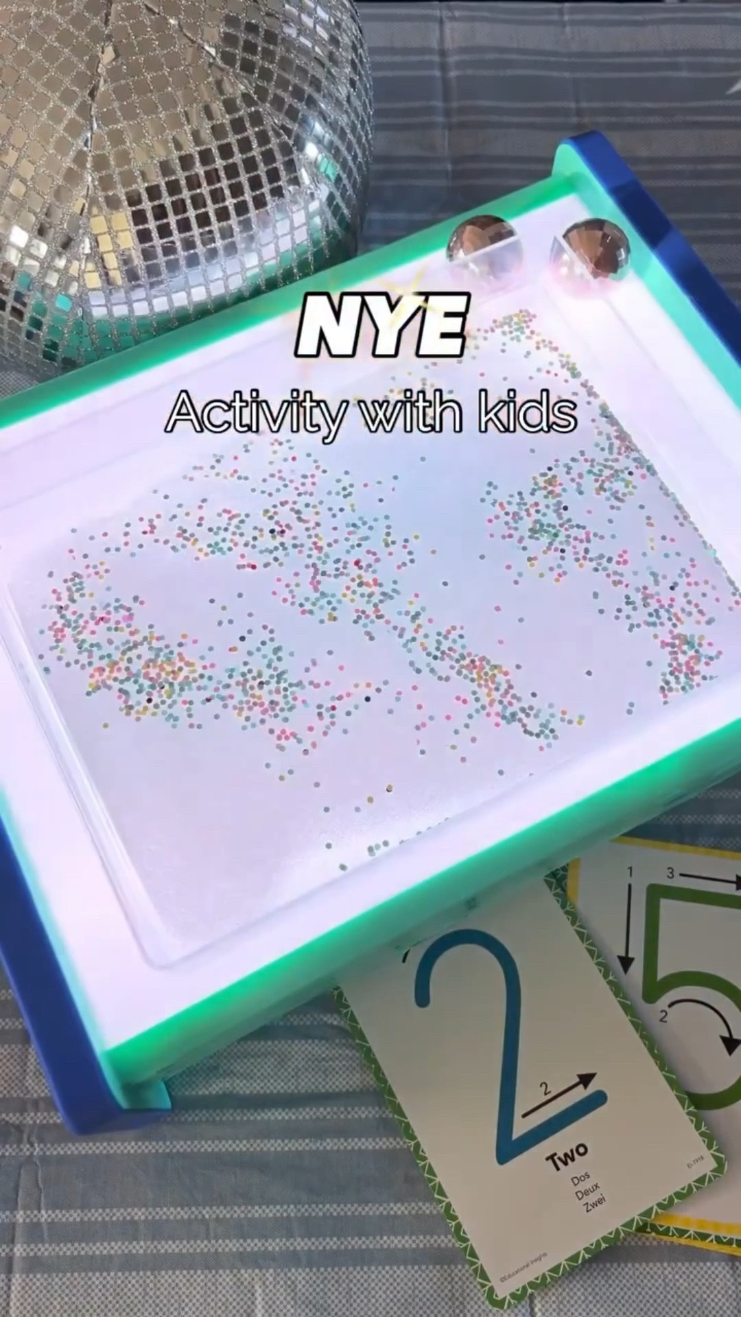 Ok but this light box made this writing activity 1,000x better and instantly gave it a fun New Year’s vibe ✨

Handwriting is something I’ve been really intentional about practicing lately, especially because both of my kids kinda struggle with it. This keeps things playful, low pressure, and actually enjoyable instead of frustrating. Definitely one to try.

#LTKSeasonal #LTKKids #LTKHoliday