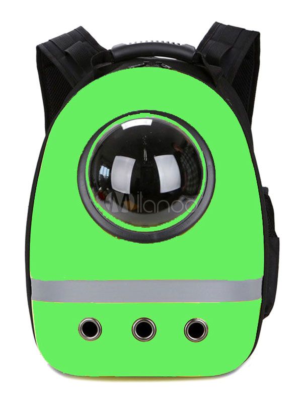Traveler Bubble Backpack Green Pet Carriers For Cats And Dogs Halloween | Milanoo