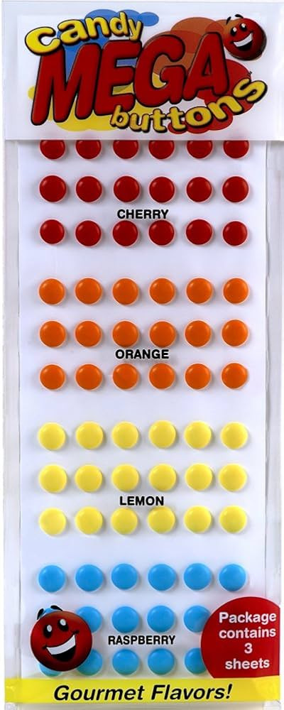 Candy Buttons - Mega Buttons | Amazon (US)