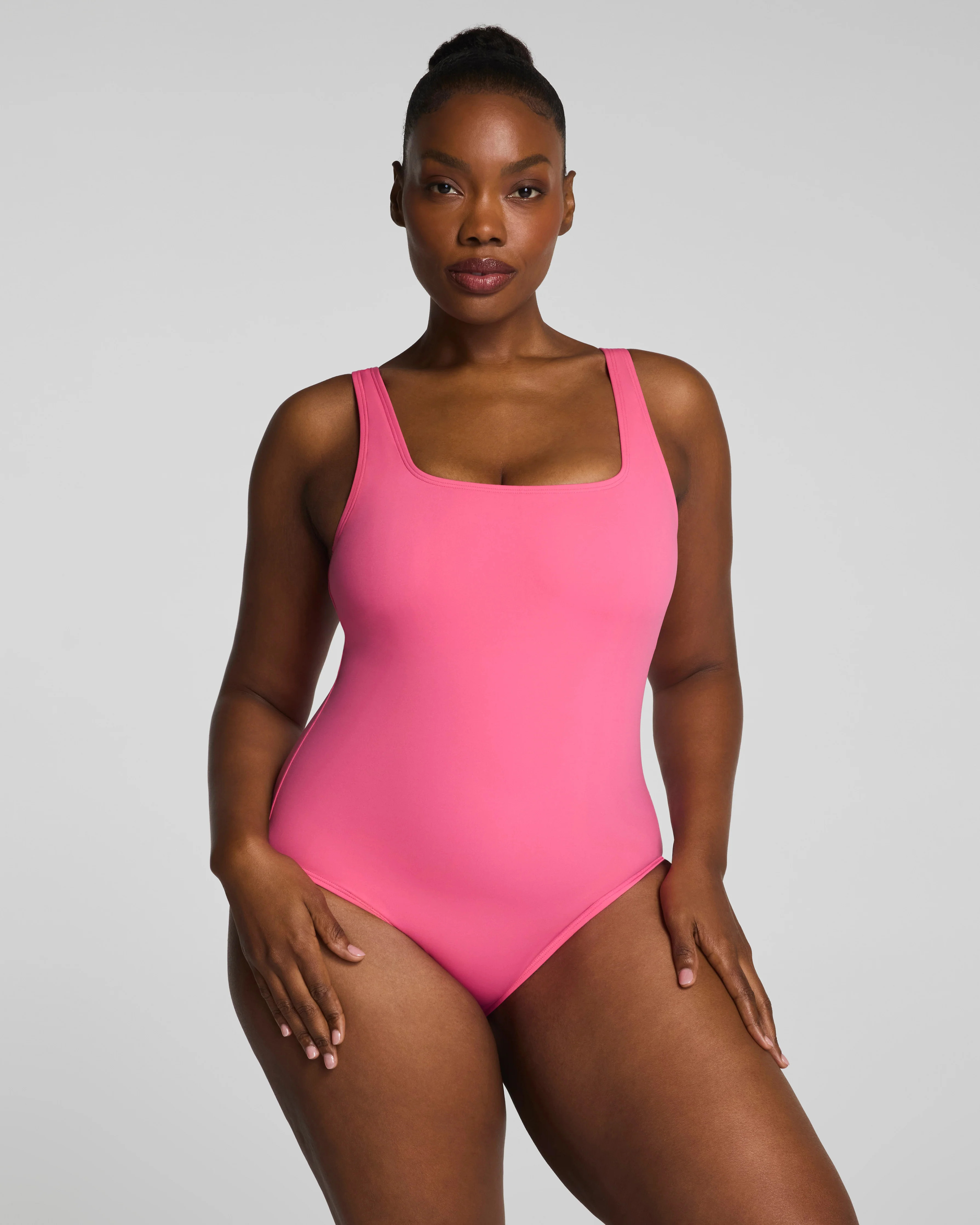 SPANXsculpt™ Swim Square Neck One Piece | Spanx