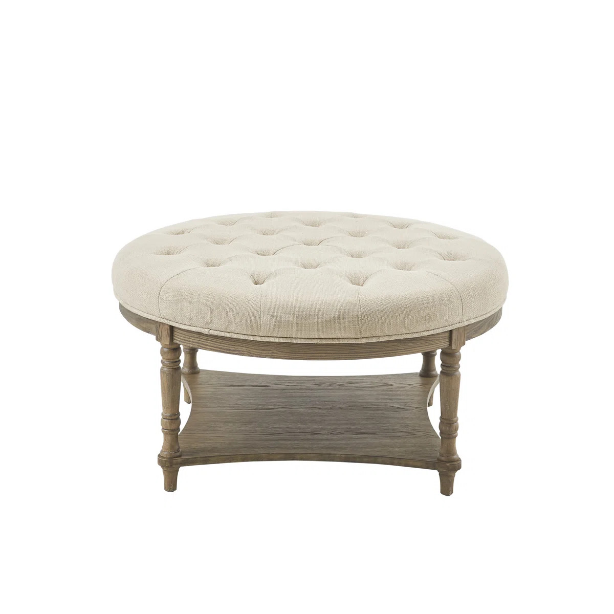 Martha Stewart Cedric Tufted Round Ottoman with Storage & Reviews | Wayfair | Wayfair North America