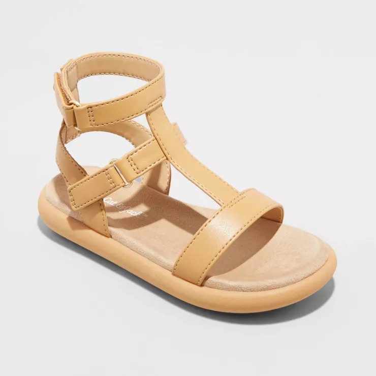 Toddler Girls' Lennie Footbed Sandals - Cat & Jack™ | Target