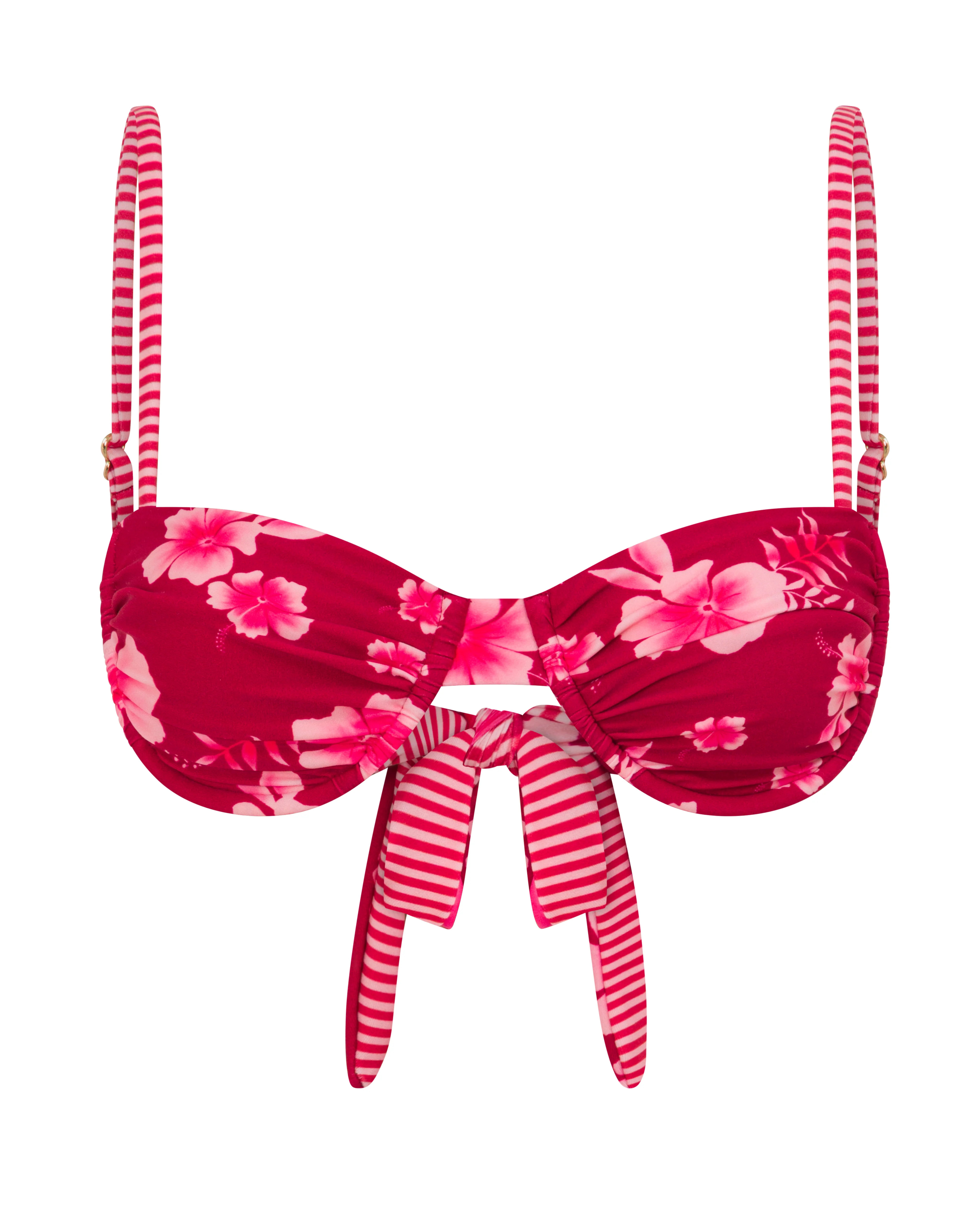 Deia Top in Rosie Reversible | Leni Swims