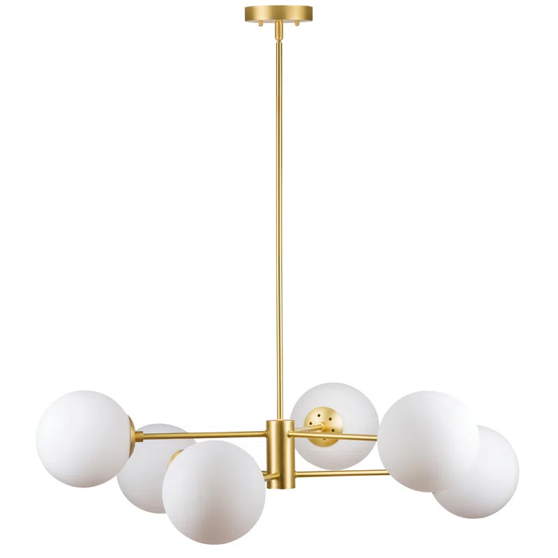 Jetset 6 - Light  Unique/Statement Chandelier | Wayfair North America