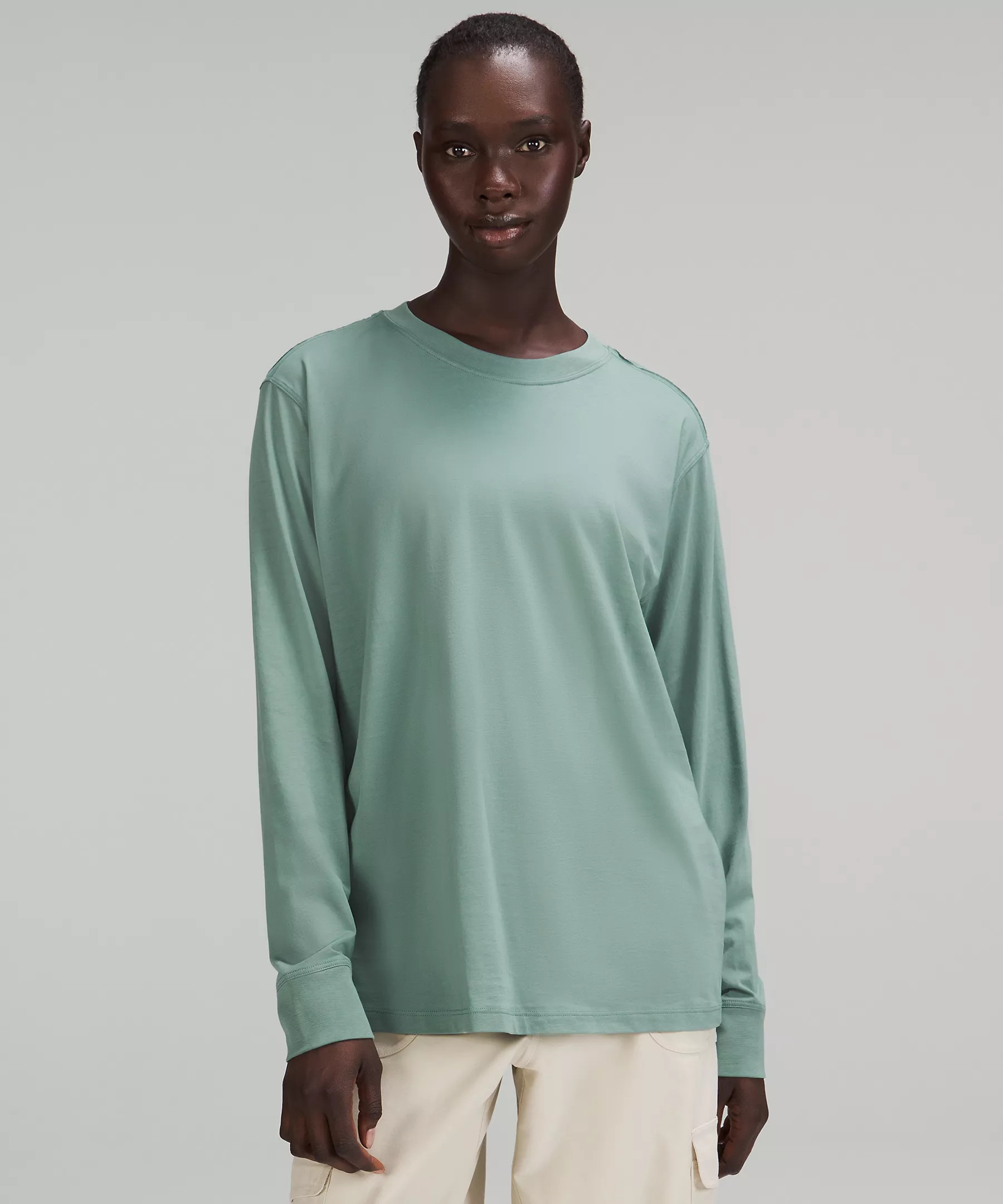 All Yours Cotton Long Sleeve Shirt | Lululemon (US)