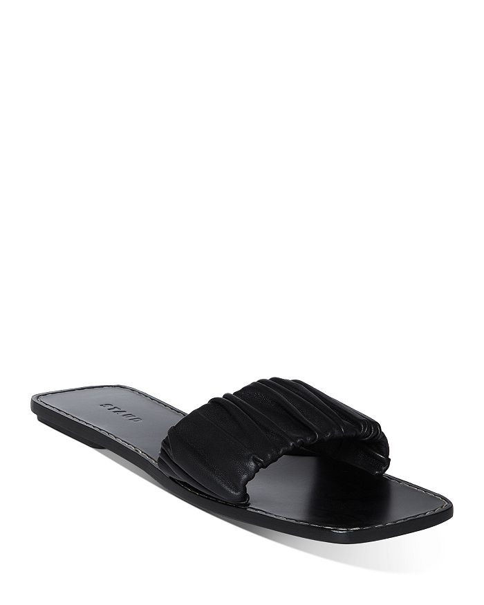 Women's Nina Ruched Slide Sandals | Bloomingdale's (US)