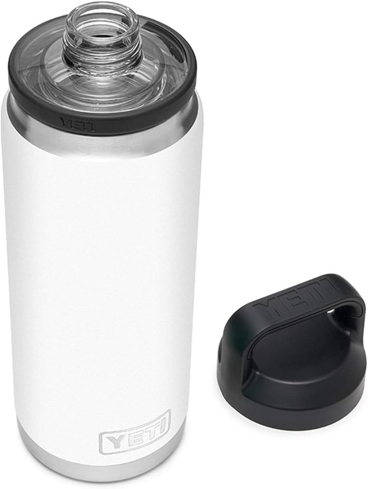 YETI Rambler 26 oz Bottle, Vacuum Insulated, Leakproof, Stainless Steel with Chug Cap | Amazon (US)