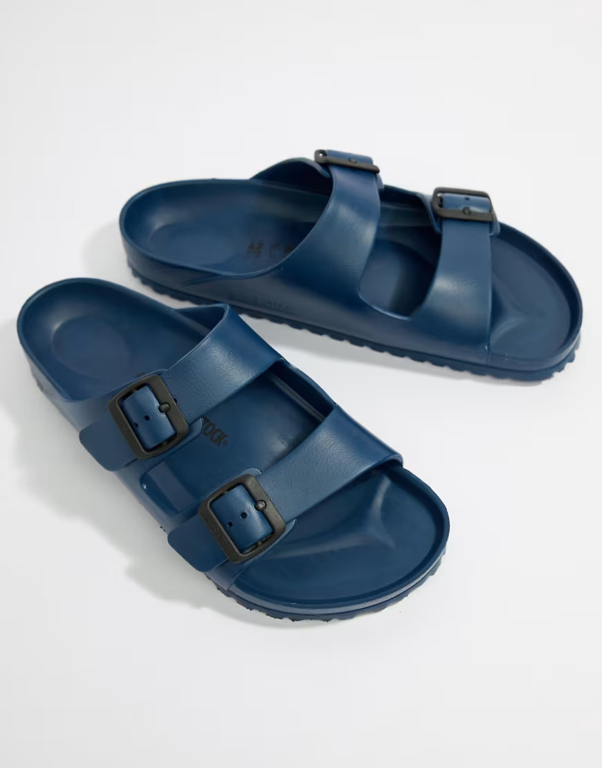 Sandalias azul marino de goma EVA Arizona de Birkenstock | ASOS (Global)